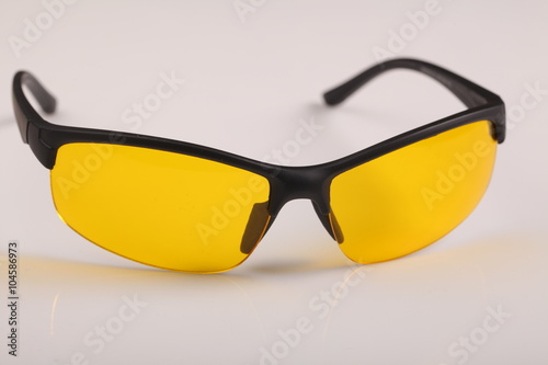 yellow glasses