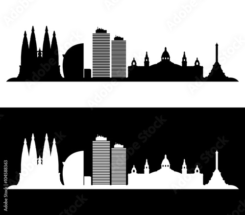 barcelona skyline