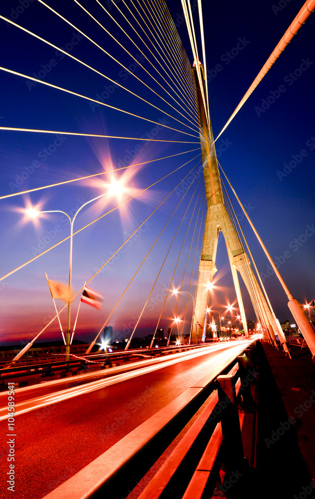 Obraz premium Abstract bridge