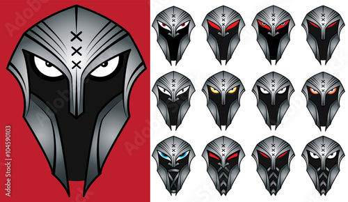 spartan warrior graphic vector illustration