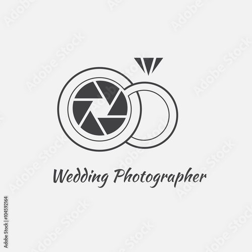 Vector of photography logo template