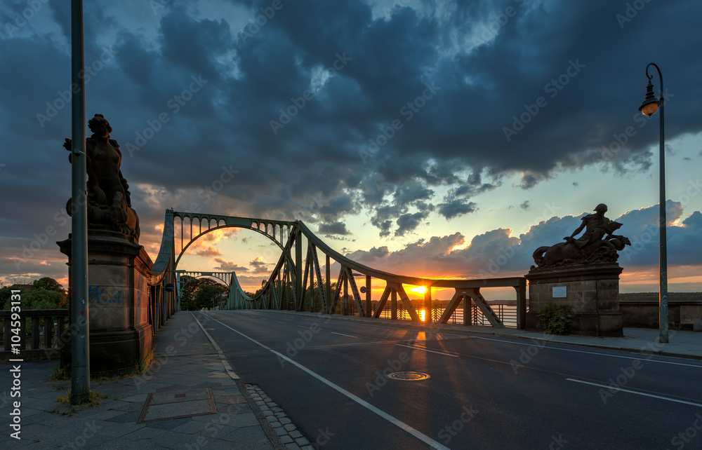 Obraz premium Glieneker Brücke