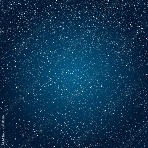 Vector background. Starry night Sky. Eps 10.