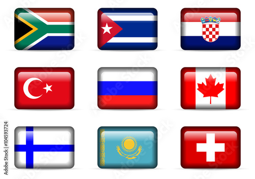 Free Download National flag set - GFXLoad