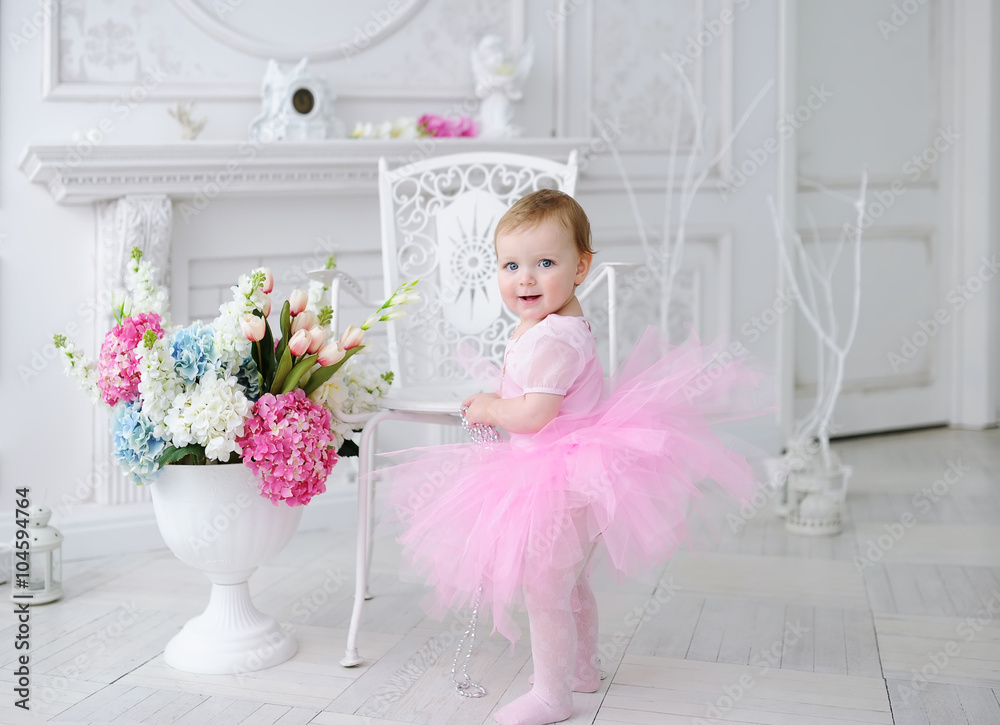 Birthday of the little girl