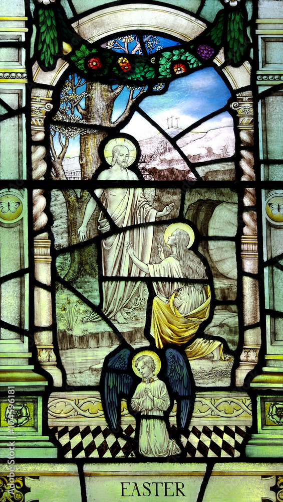Easter in stained glass