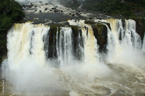 Fototapeta Naklejka Na Ścianę i Meble -  Le Cascate di Iguazu, versante brasiliano