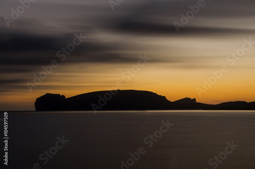 Obraz na płótnie capo caccia alghero w salonie