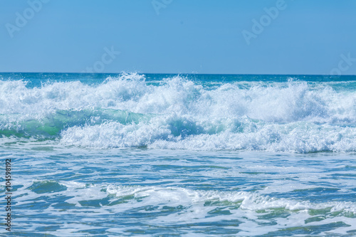 High Waves of Atlantic Ocean  Biarritz