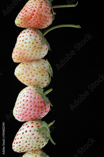White(raw) strawberry