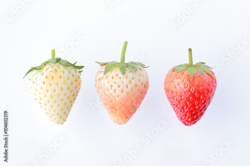 White(raw) strawberry