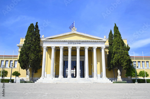 Zappeion megaron hall of Athens Greece - greek neoclassical architecture