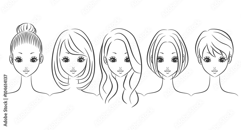 女性　グループ