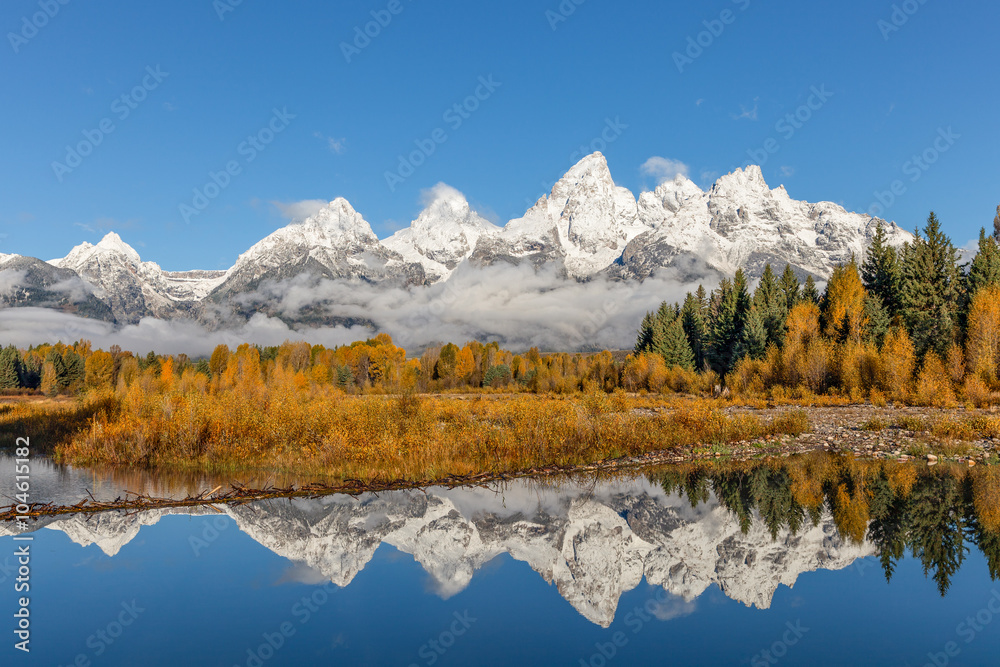 Autumn Teton Reflections