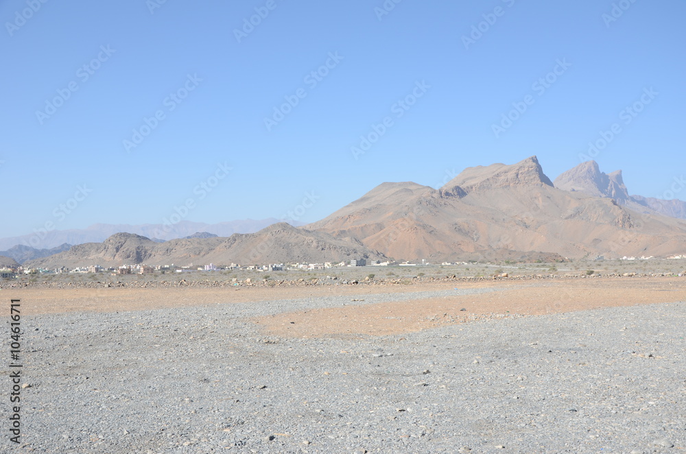 Desert village , sultanate Oman