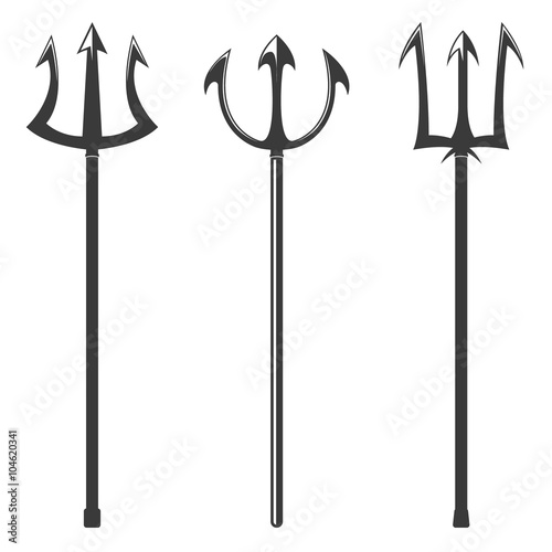 Trident vector illustration