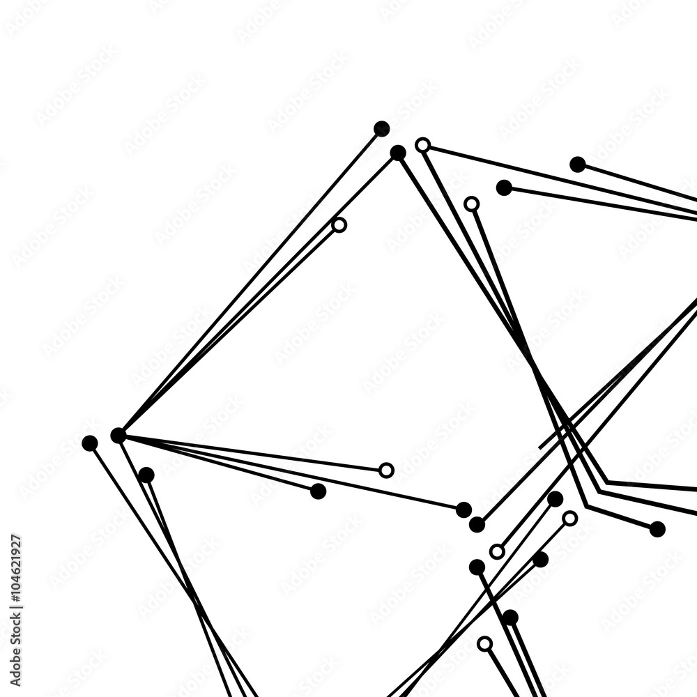 Abstract technology background. Modern vector cube illustration. Abstract technology background. Modern vector cube illustration.