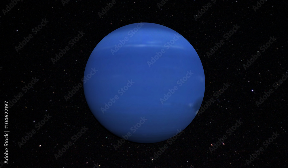 Fototapeta premium Planet Neptune On Outer Space