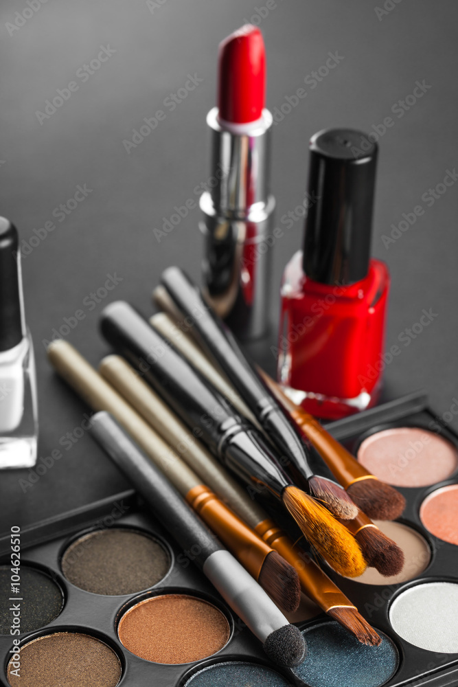 set of decorative cosmetics set of decorative cosmetics