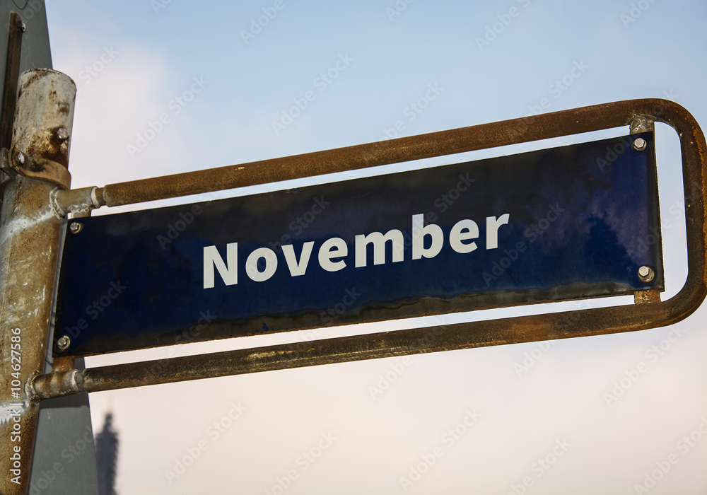 Schild 47 - November