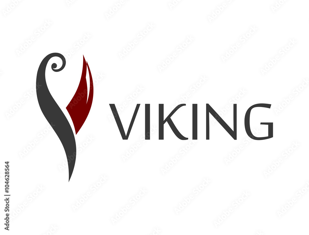 Viking's Icon with Caption
