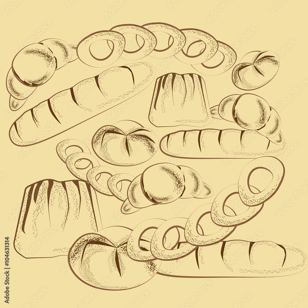 the image of bakery products the image of bakery products
