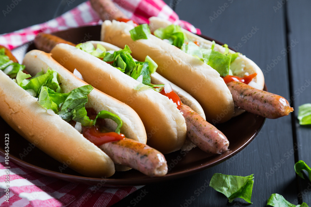 Hot dogs Hot dogs