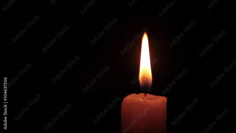 Burning candle