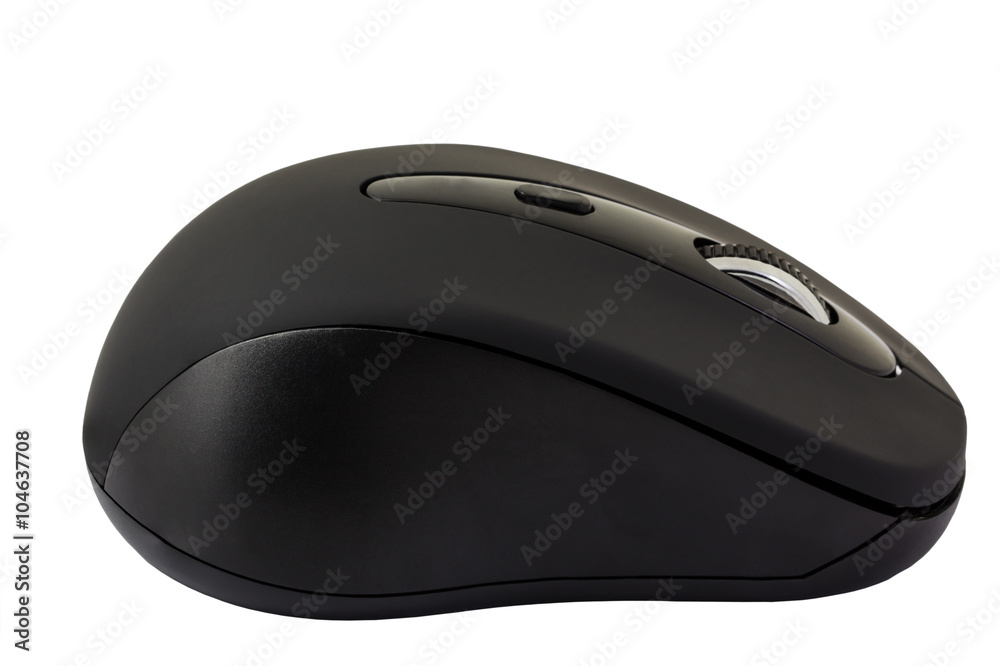 Wireless mouse isolated on white background and clipping path Wireless mouse isolated on white background and clipping path