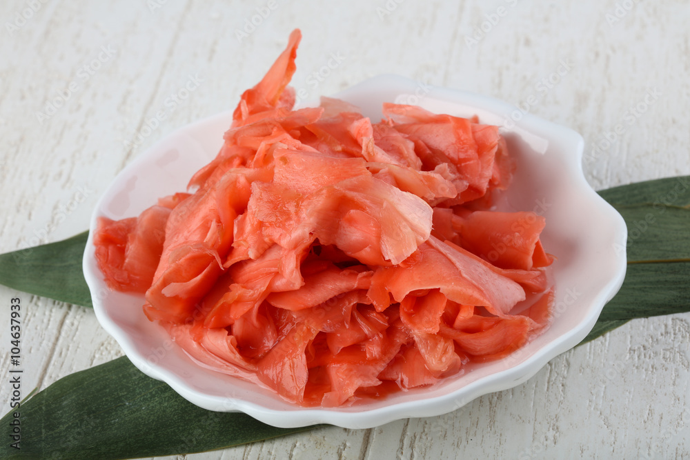 Pickled ginger Pickled ginger