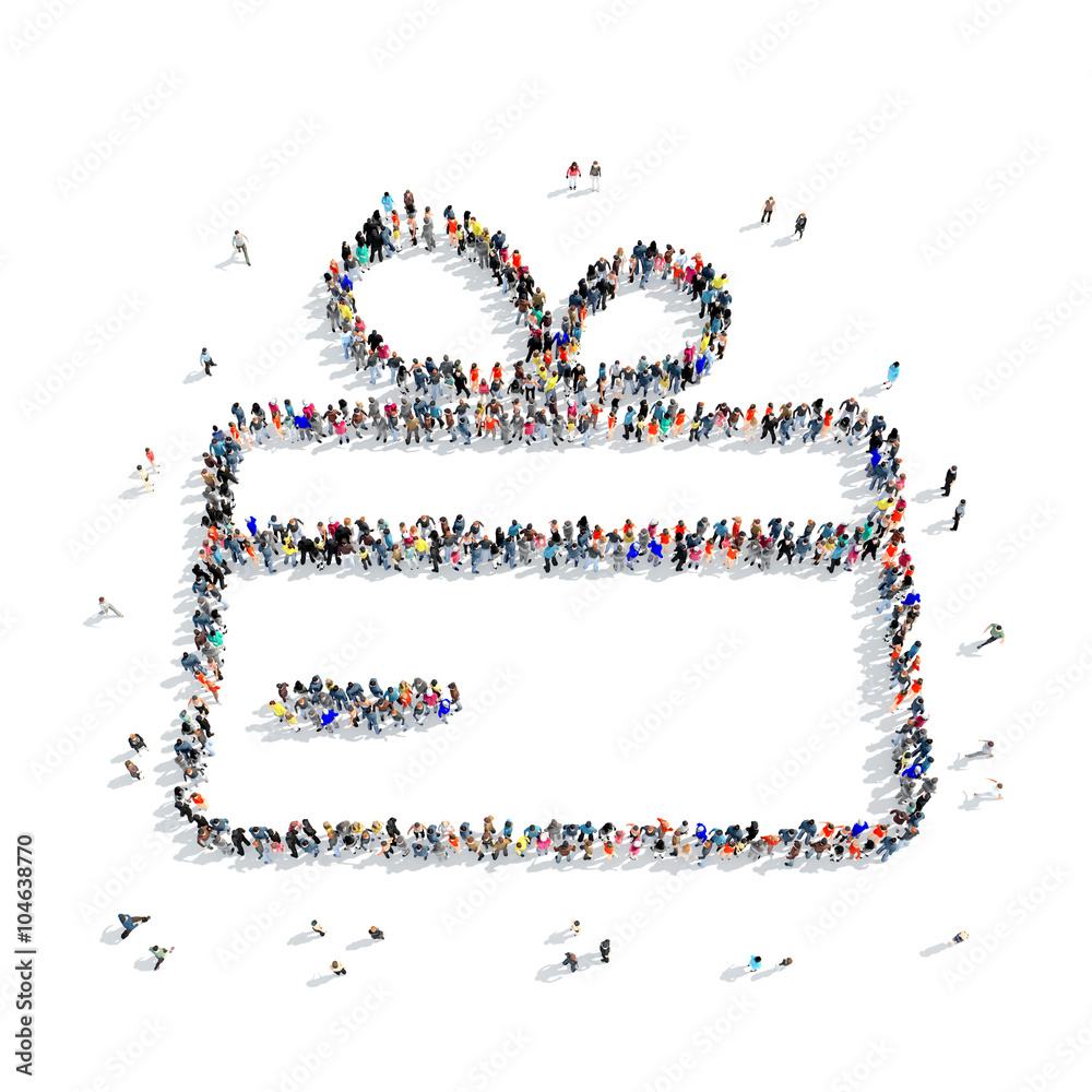 people credit card gift icon people credit card gift icon