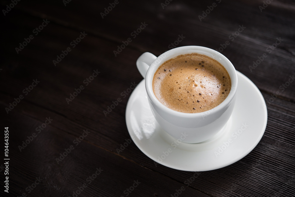 White coffee cup White coffee cup