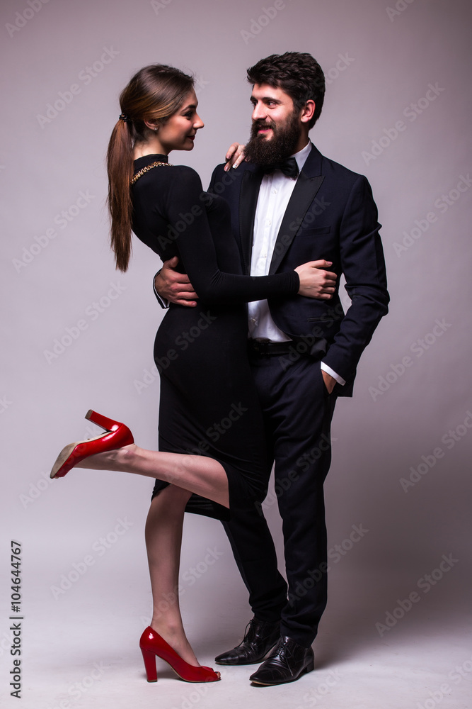 Black dress with red shoes images new arrivals