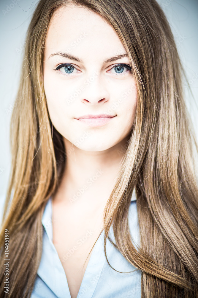 Beautiful young woman Beautiful young woman