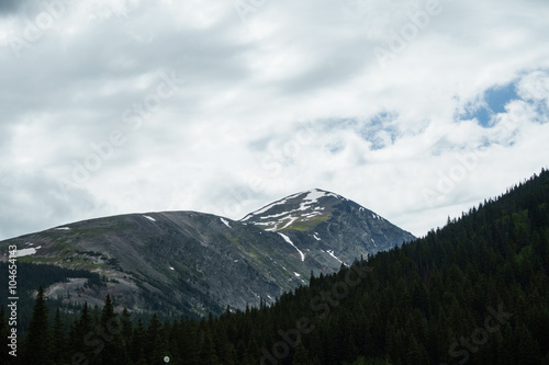 Quandry Peak Against a Cloudy Sky photo