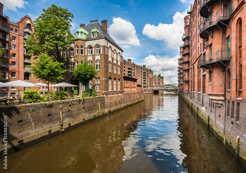 Hamburg Speicherstadt UNESCO World Heritage Site, Germany