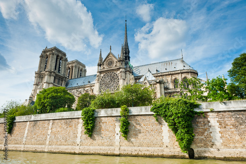 Notre-Dame de Paris, view from Seine