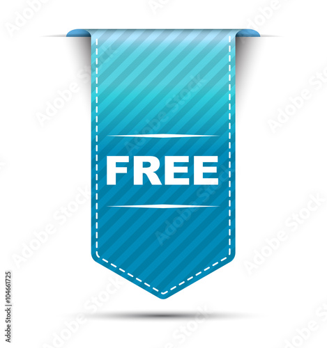 blue vector banner design free