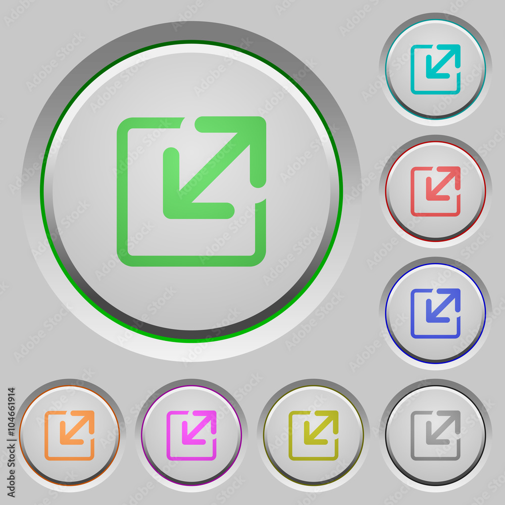 Resize window push buttons Resize window push buttons