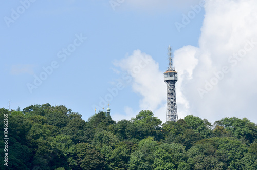 Tourist Viewing Tower in Prague
