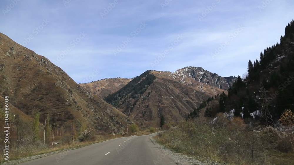 the car view of amaizing dangerous mountain wild nature journey trip the car view of amaizing dangerous mountain wild nature journey trip
