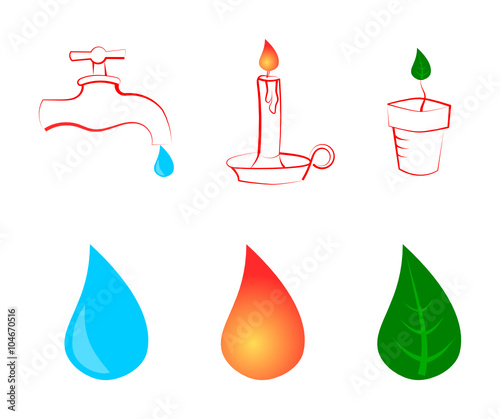 L'eau, le feu, la vie
