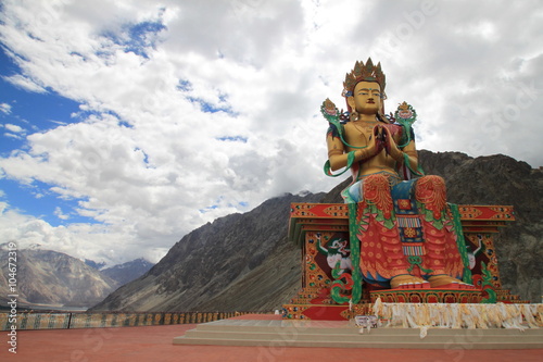 statua buddha diskit ladakh