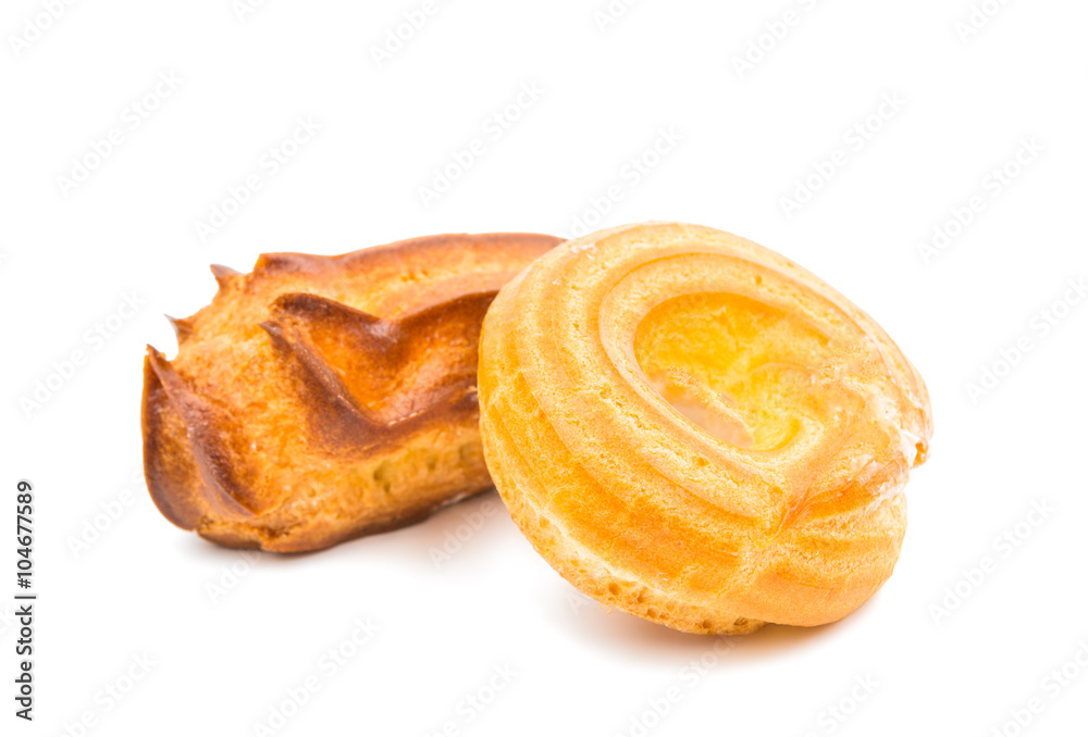 Fototapeta premium choux pastry isolated