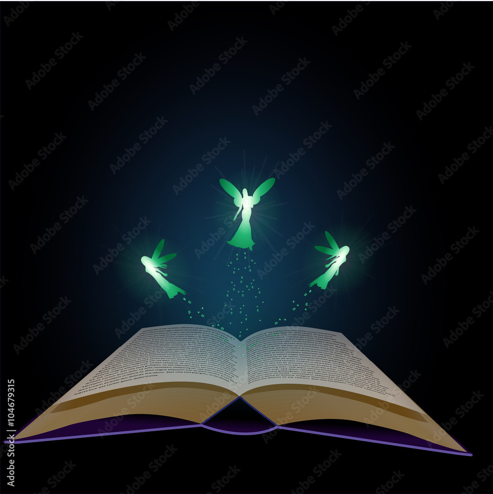 Märchenbuch mit Feen