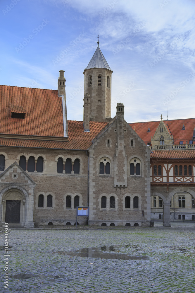 Square near Braunschweig cathedral