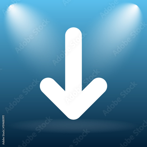 Down arrow icon