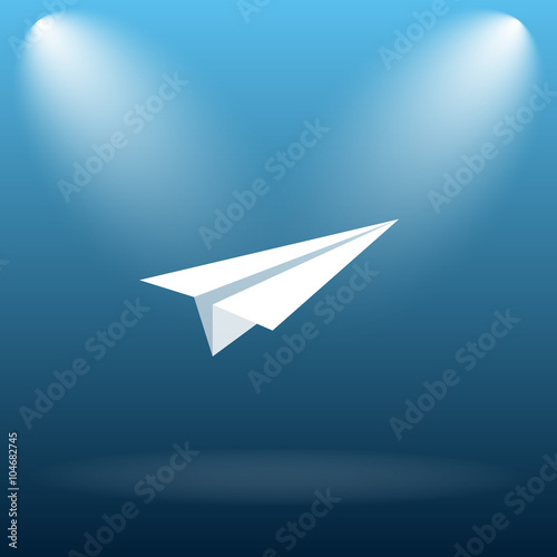 Wallpaper Mural Paper plane icon Torontodigital.ca