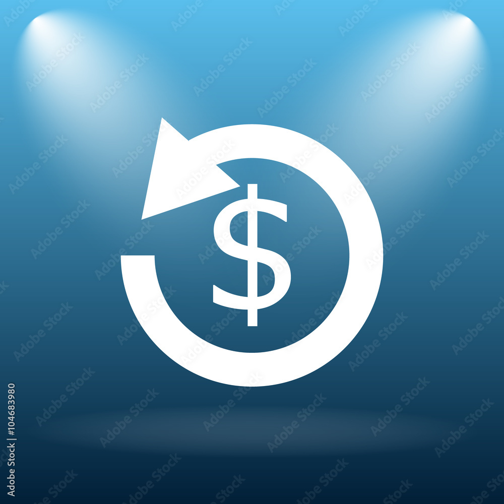 Refund icon. Refund icon.