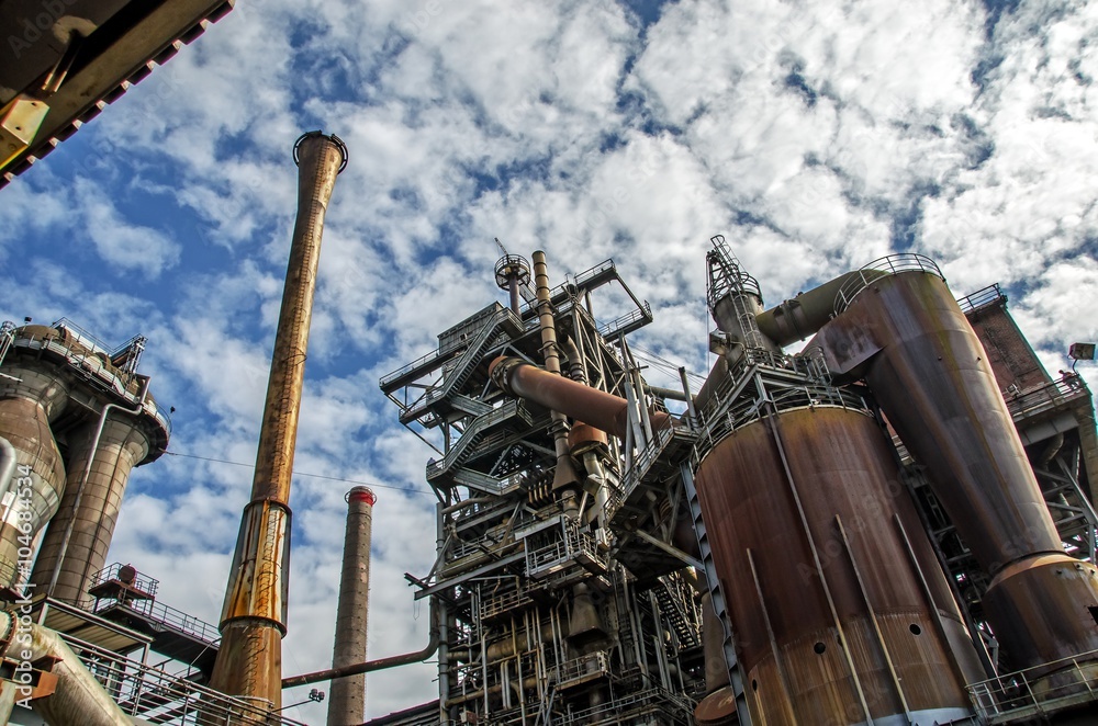 Obraz premium Im Landschaftspark Duisburg